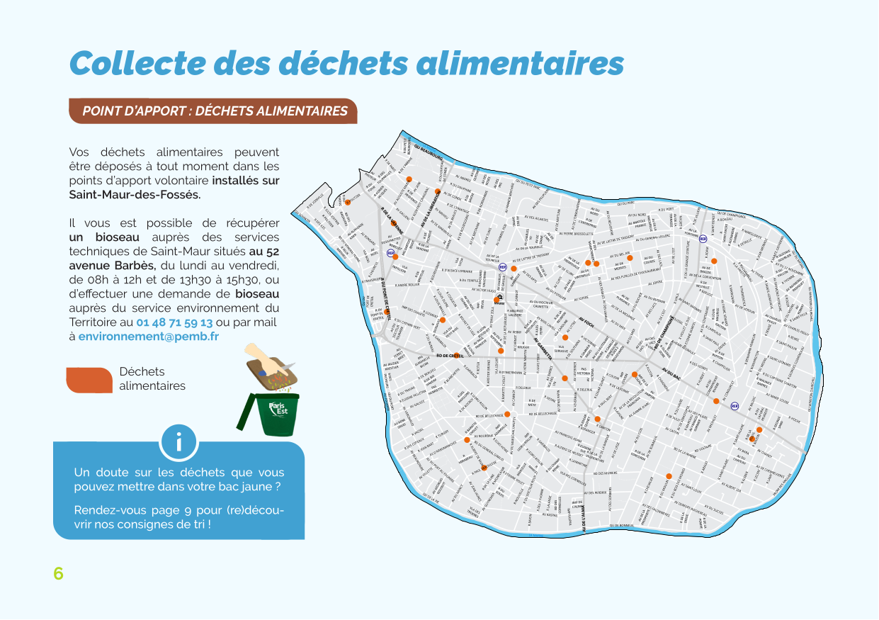 Information collecte des biodéchets à Saint-Maur-des-Fossés : composteur individuel ou bioseau au 52 avenue Barbès